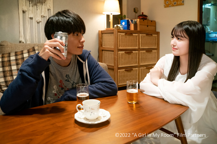 映画『左様なら今晩は』のワンシーン